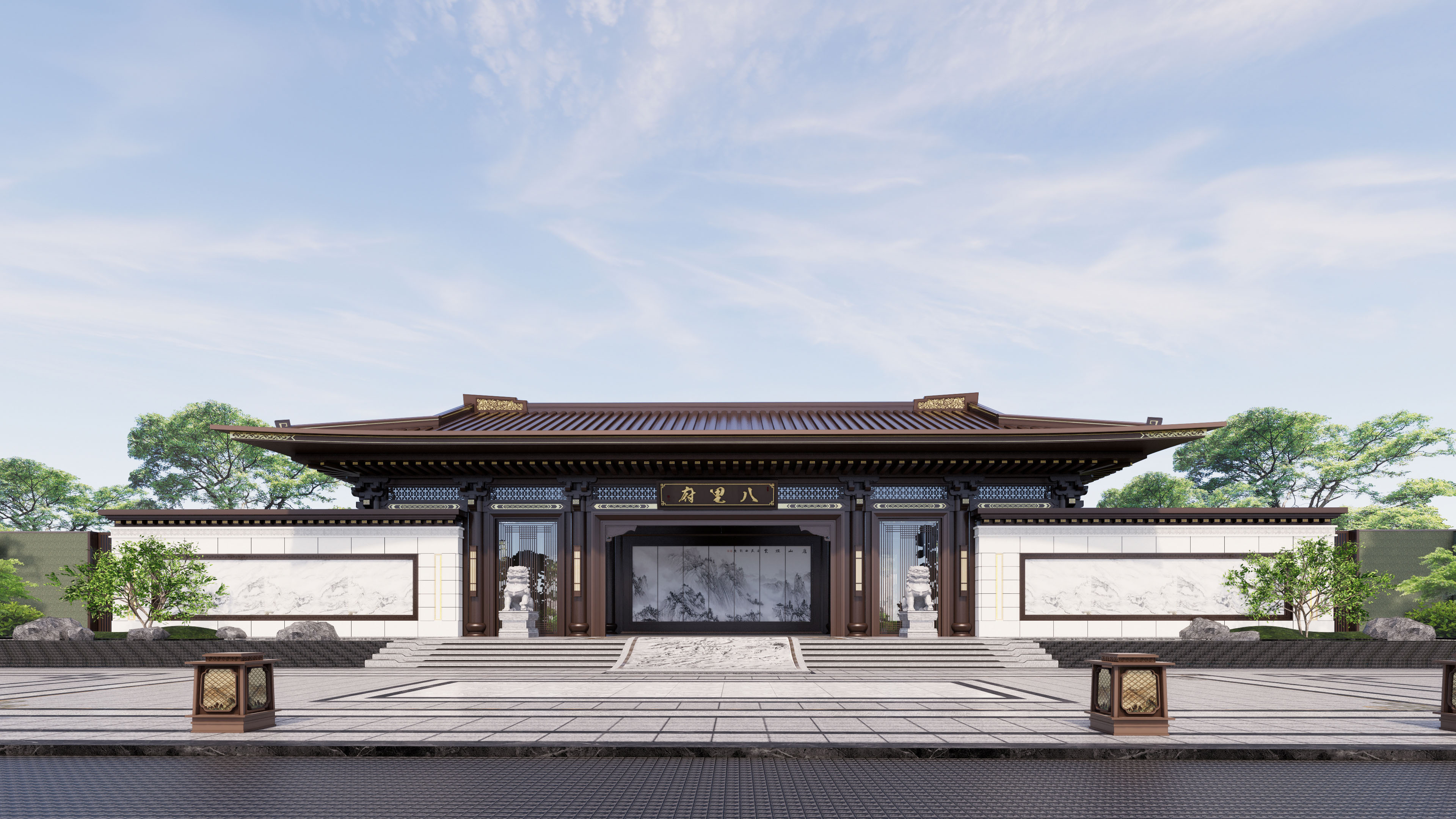 建发·九颂八里轩售楼部项目